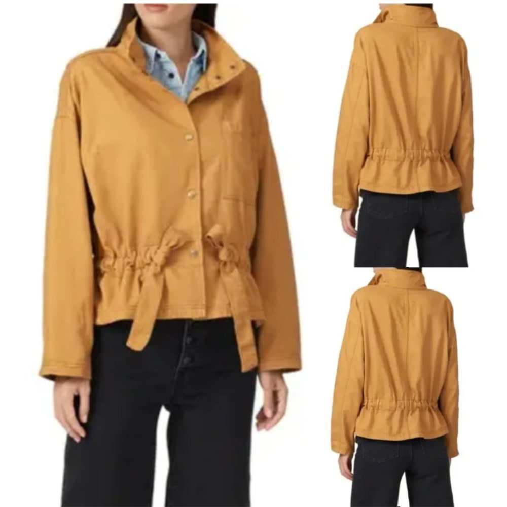 Mittoshop gold Utility Tie waist jacket szL